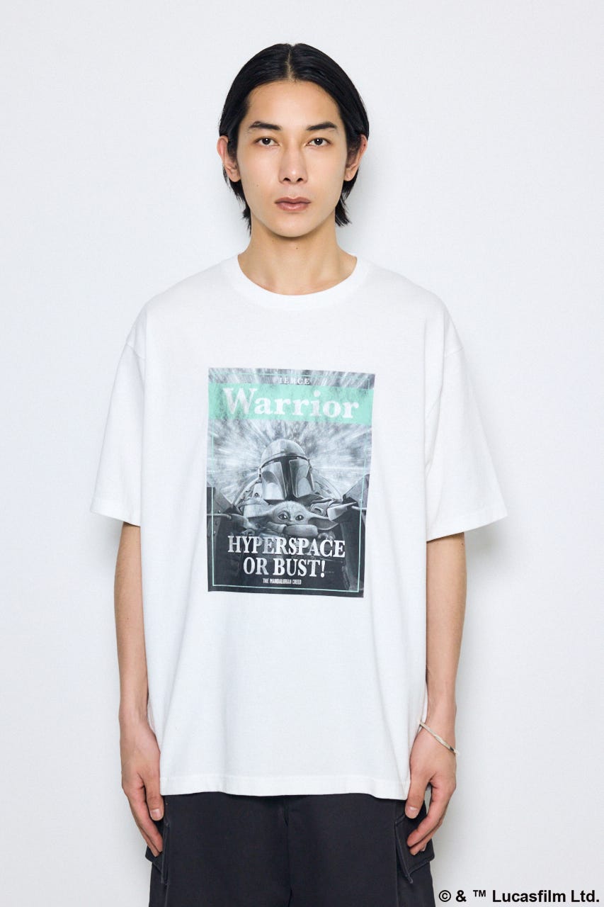 【STAR WARS / AZUL】ヴィンテージ風TEE WHT M