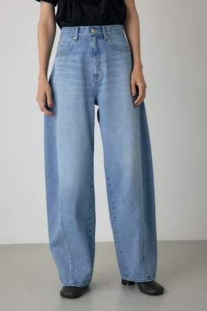 バレルレッグデニム