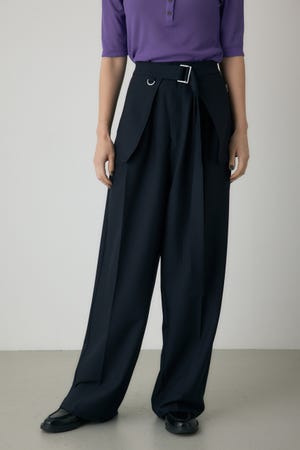 ポケットベルトセットワイドパンツ