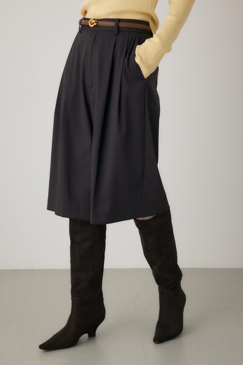 シェリエ ドットキュロットパンツ シェリエ ドットキュロットパンツ zip dot tapered pants