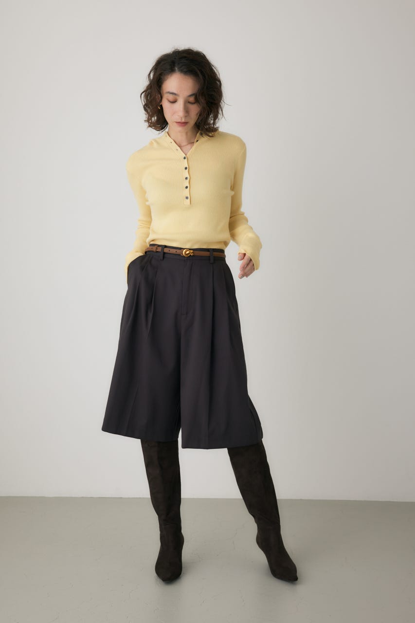 キュロットパンツ BRN M