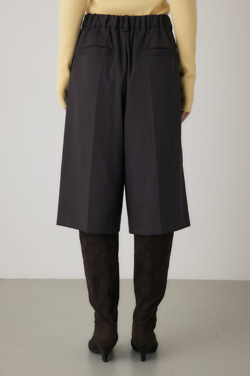 ブラック キュロットパンツ crie conforto | キュロットパンツ (ショートパンツ ) |SHEL