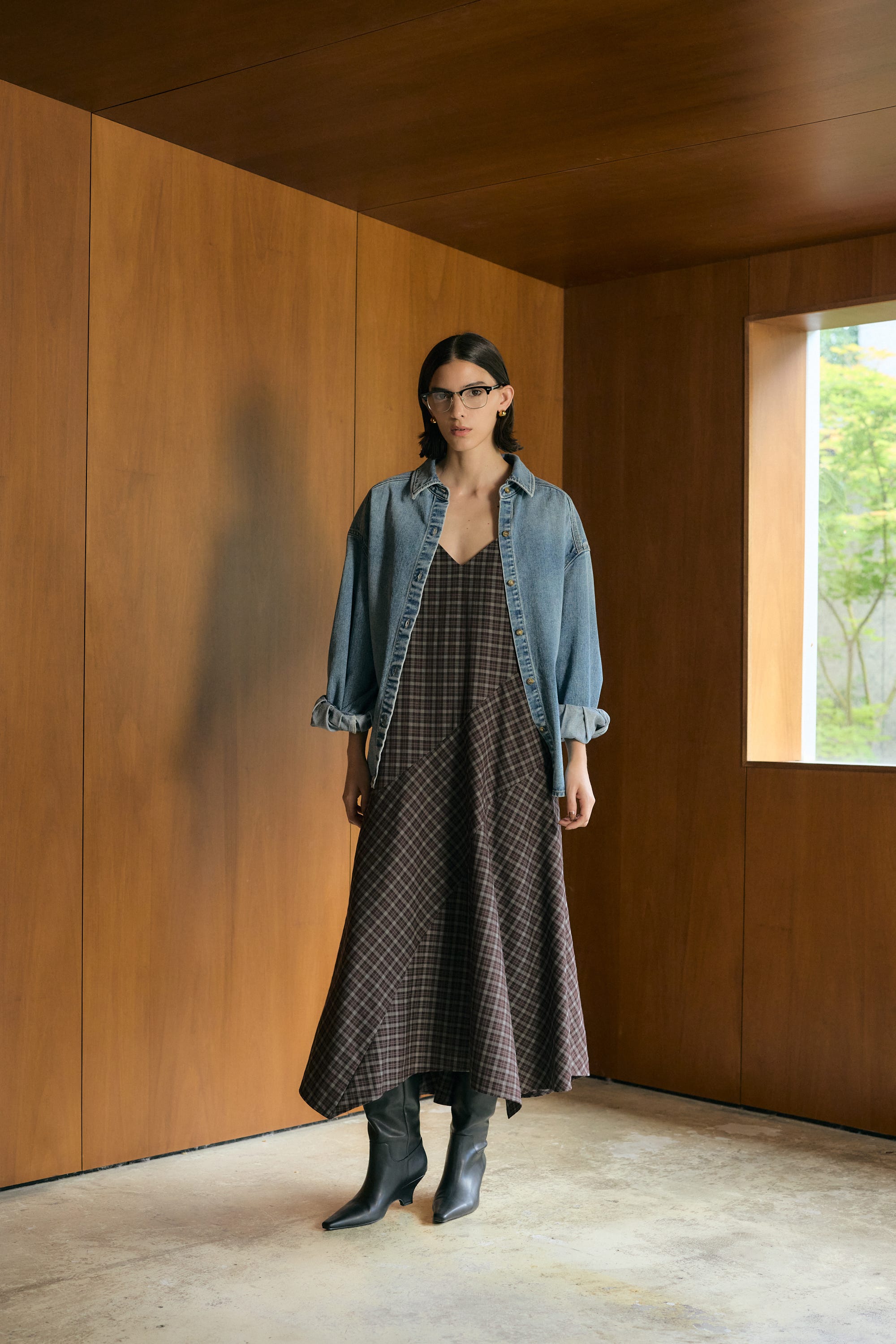 極美品✨kayme ケイミー ブラックチェック フリルシャツワンピース 7 S 楽天市場】ギンガムチェックボタンロングシャツワンピース