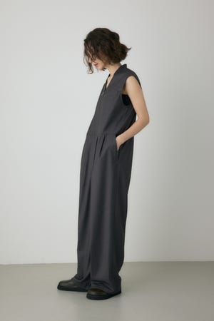 ノースリーブオールインワン