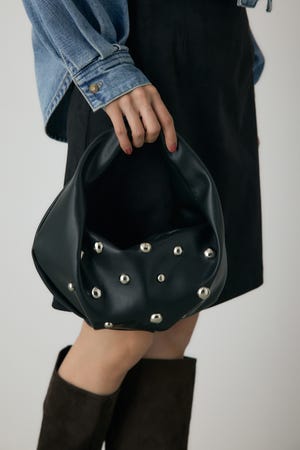 スタッズワンハンドルバック