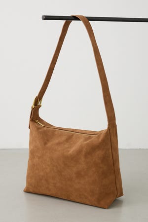 バックルスクエアショルダーバッグ