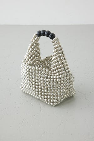 メタルビーズバッグ