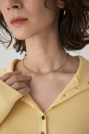 ハートチェーンネックレス