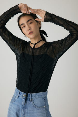 シャーリングシアーニット