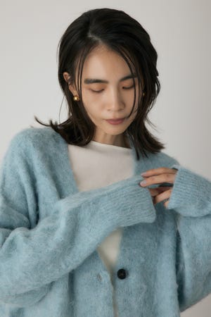 シャギーカーディガン