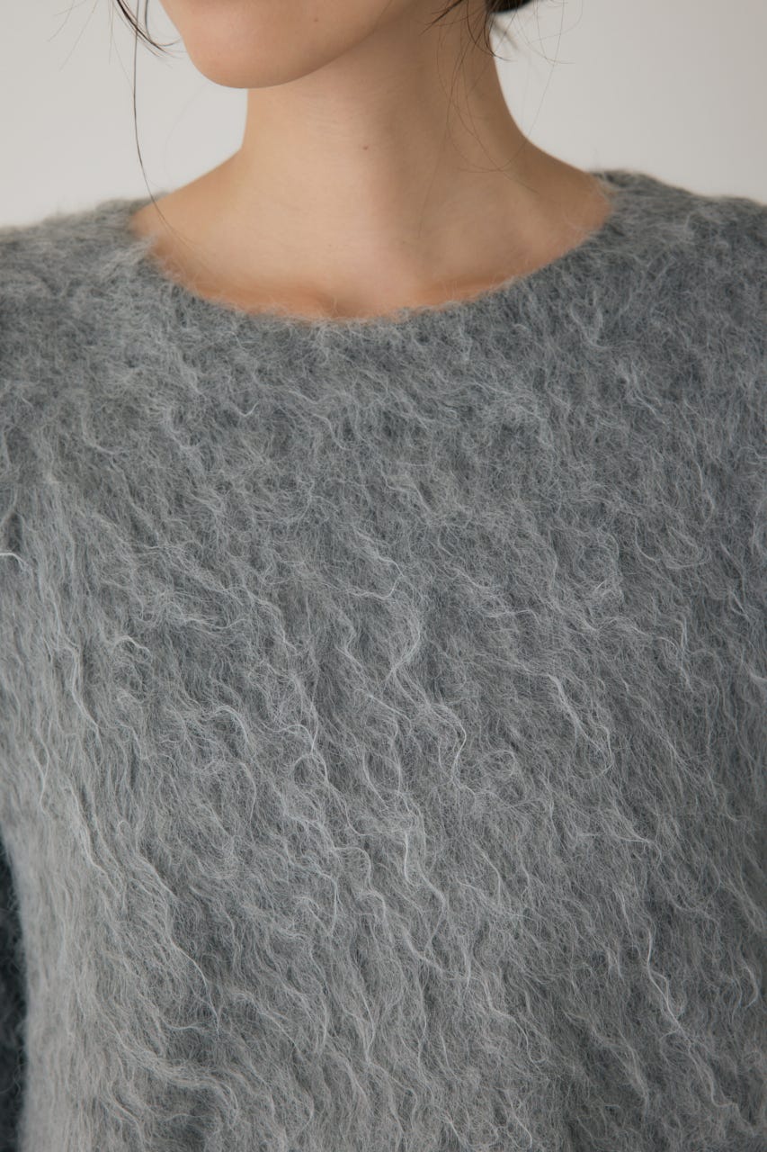 シャギープルオーバー GRY FREE