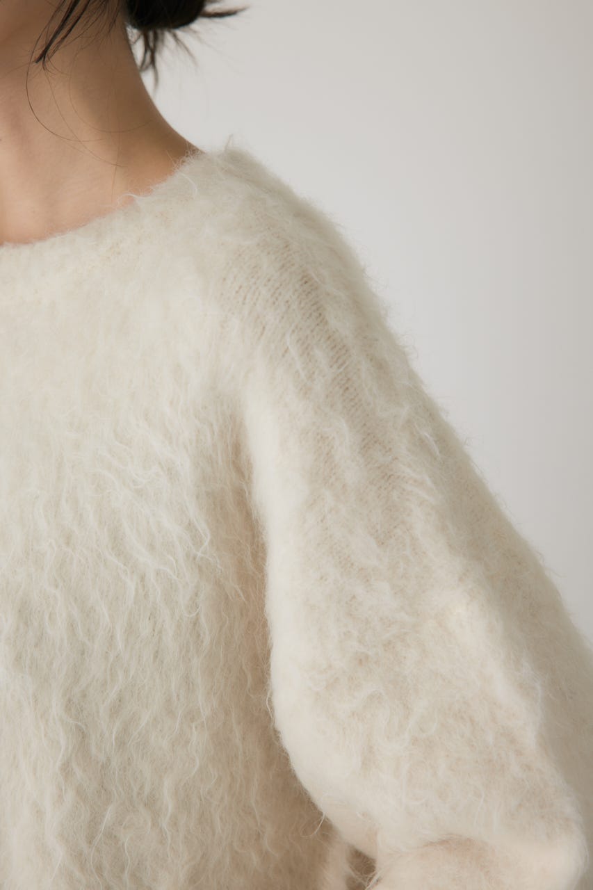 シャギープルオーバー O/WHT FREE