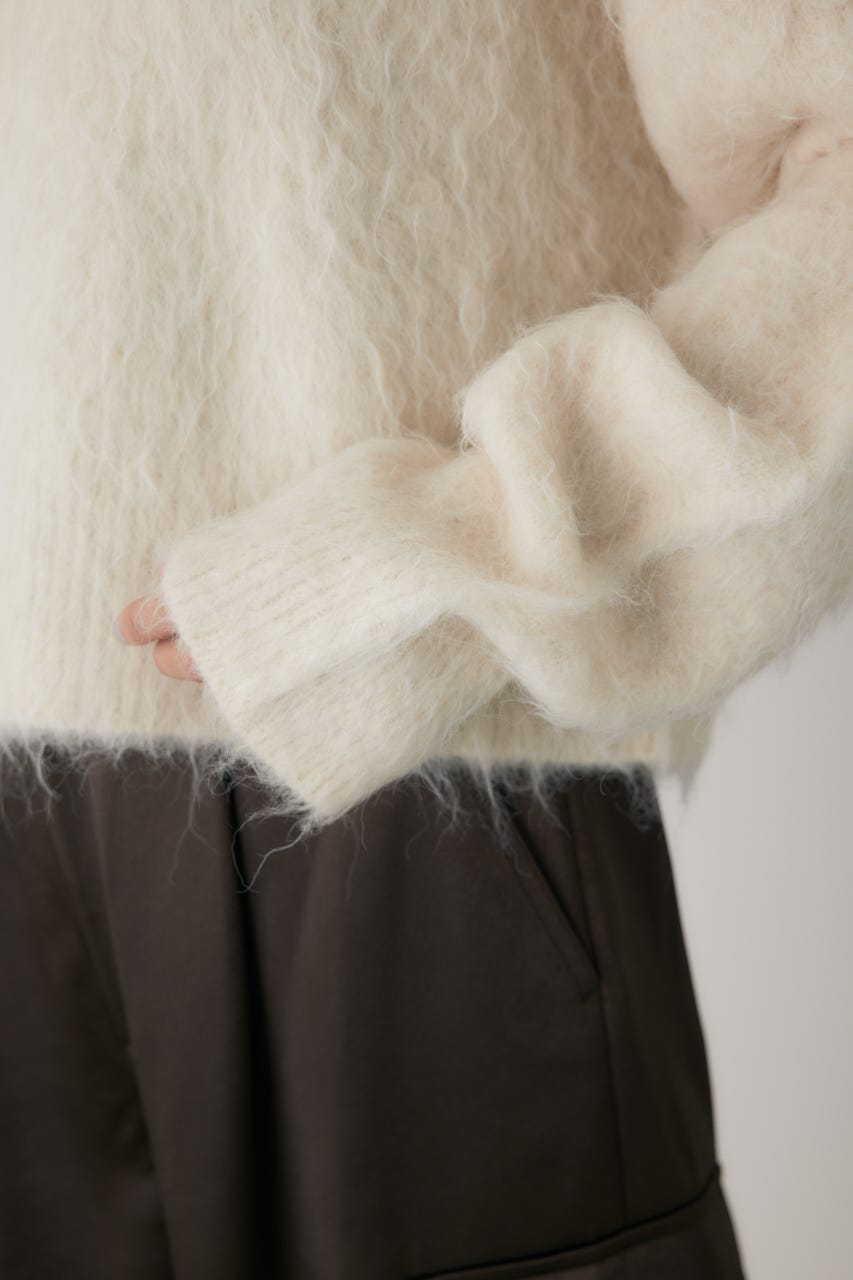 シャギープルオーバー O/WHT FREE