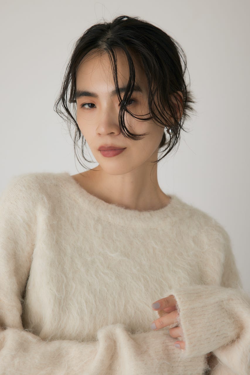 シャギープルオーバー O/WHT FREE