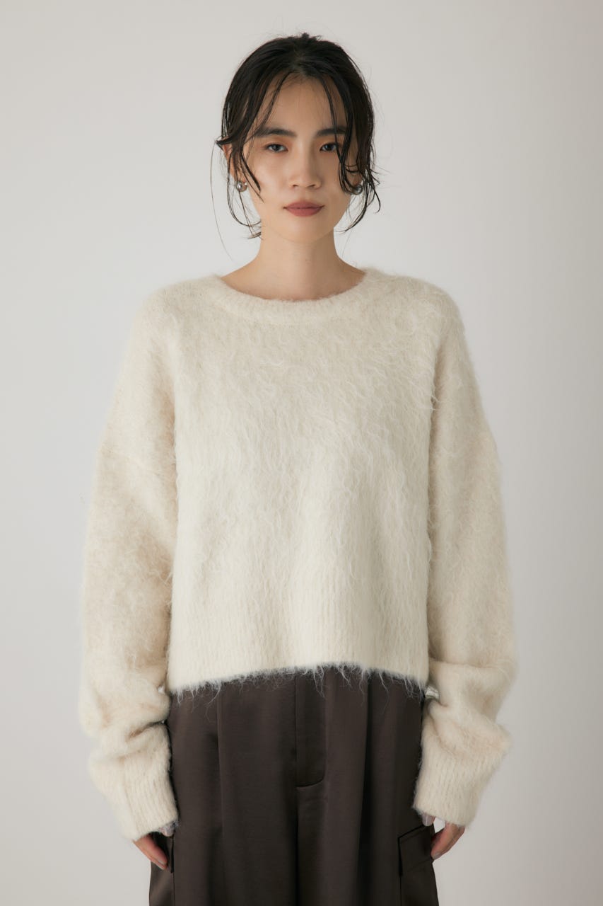 シャギープルオーバー O/WHT FREE