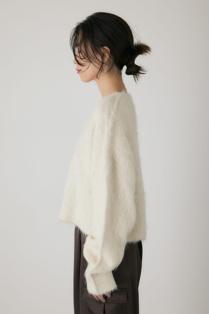 シャギープルオーバー O/WHT FREE