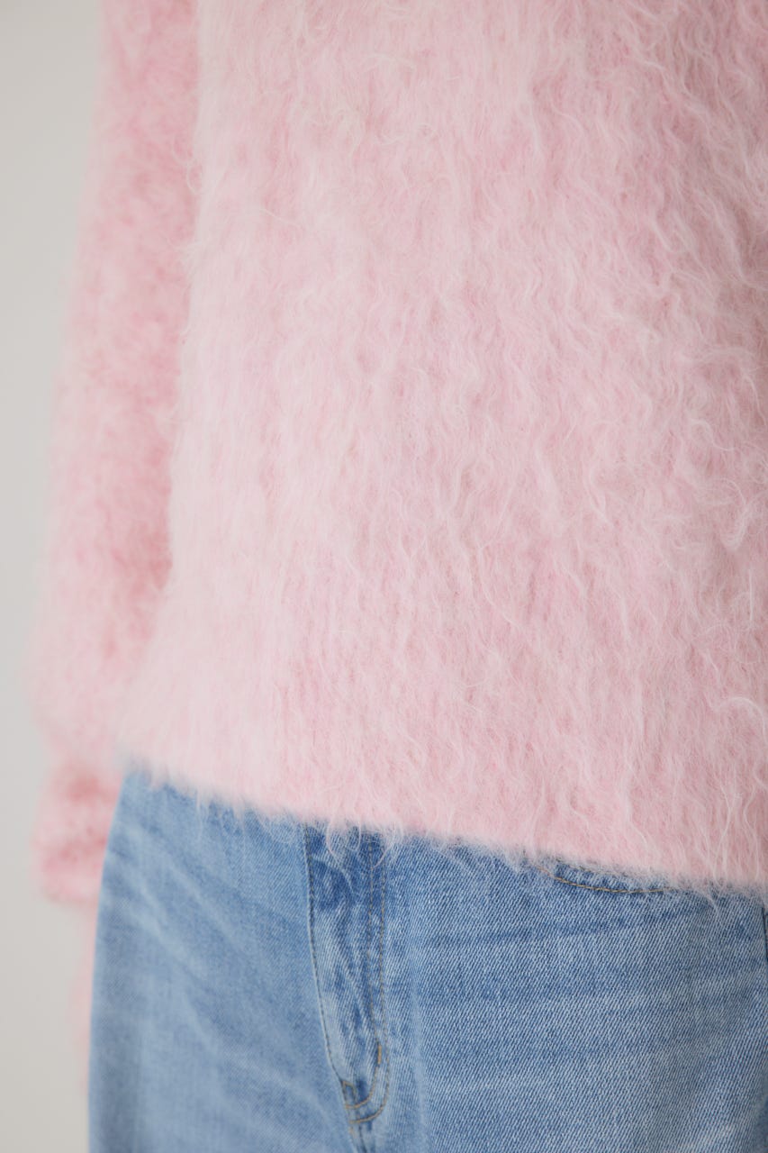 シャギープルオーバー PNK FREE