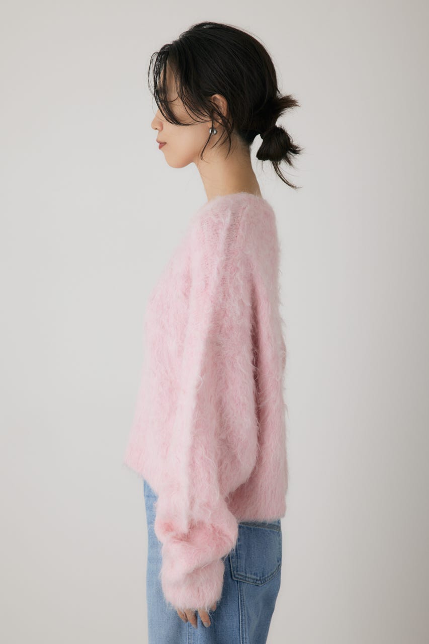 シャギープルオーバー PNK FREE
