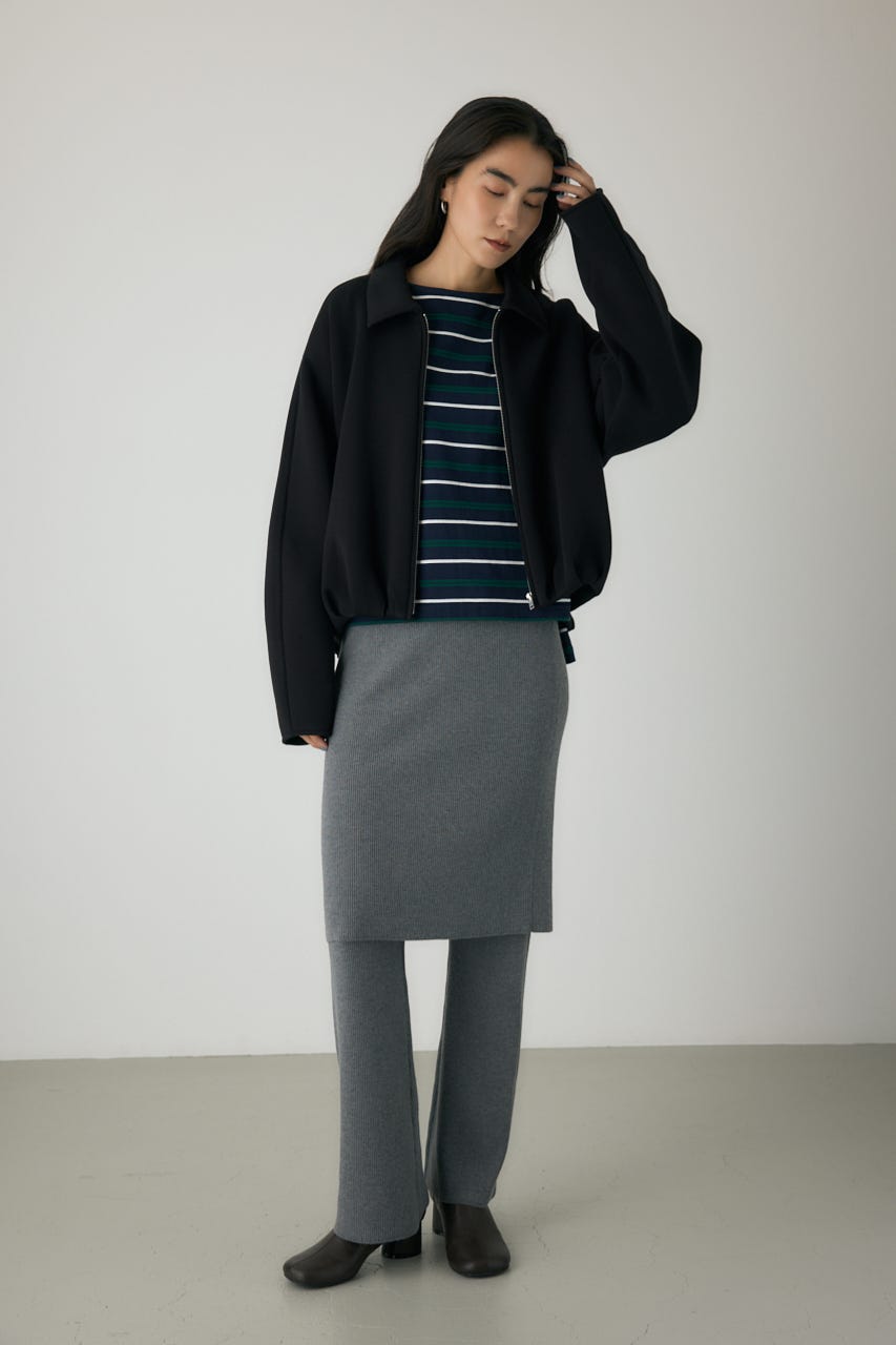 ダンボールバルーンブルゾン BLK FREE