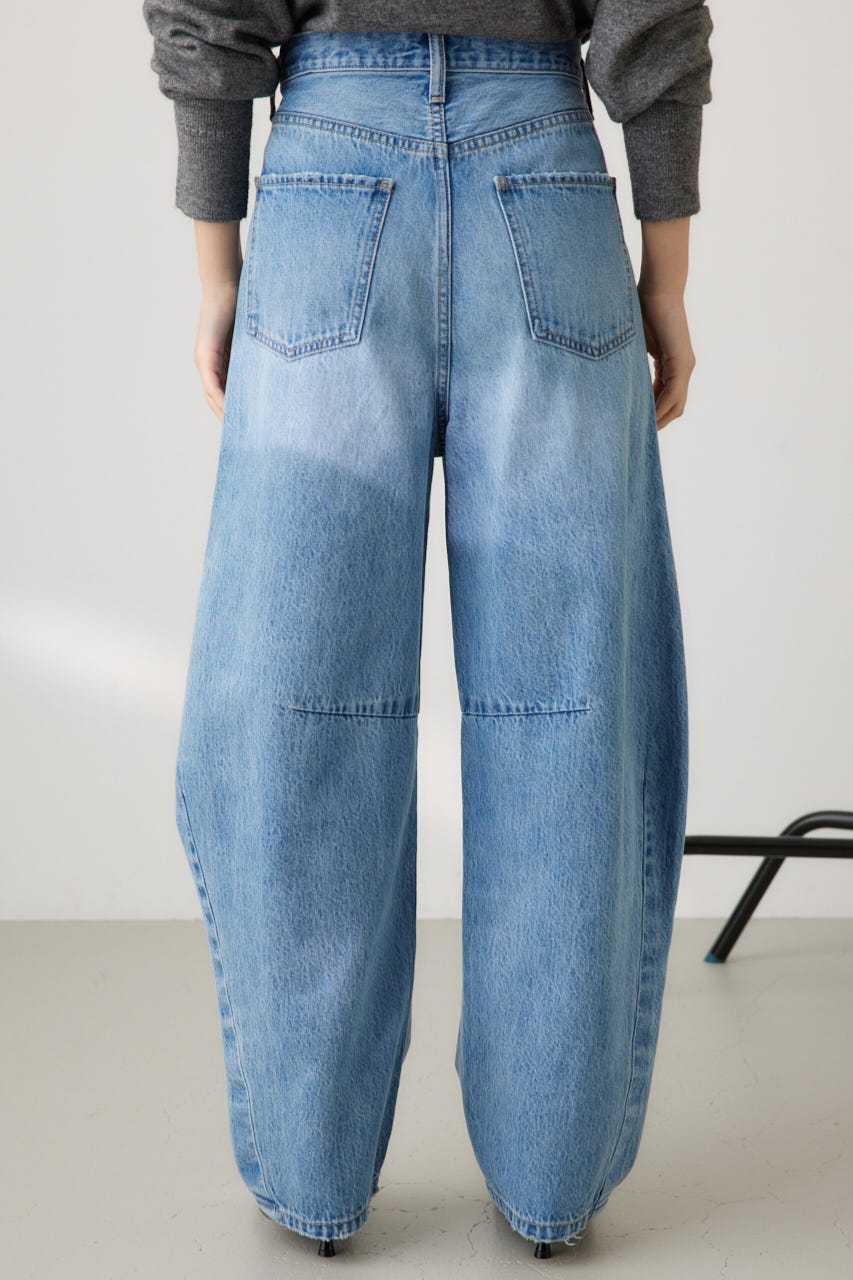 週末価格変更　crie conforto バルーンデニムパンツ crie conforto｜バルーンデニムパンツ | Rakuten Fashion(楽天
