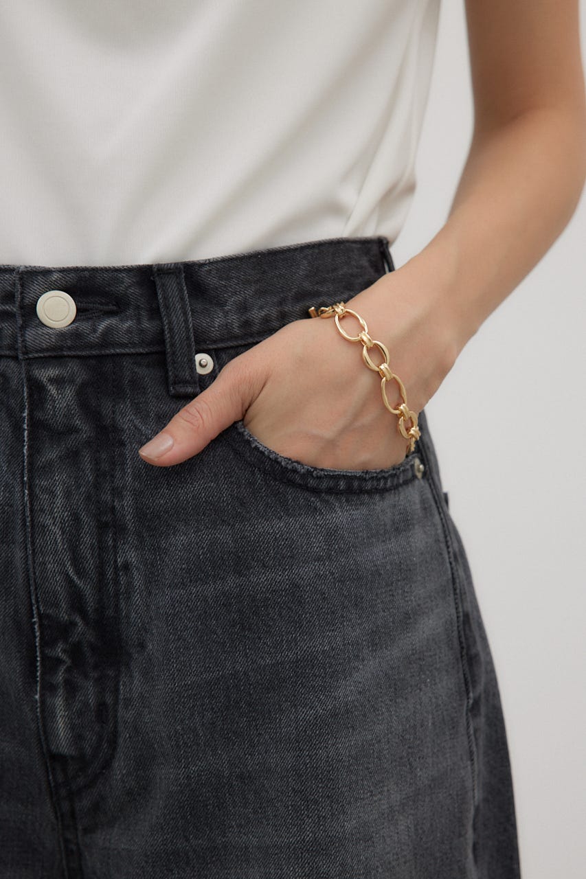 crie conforto | ロークロッチワイドデニム (ワイド ) |SHEL