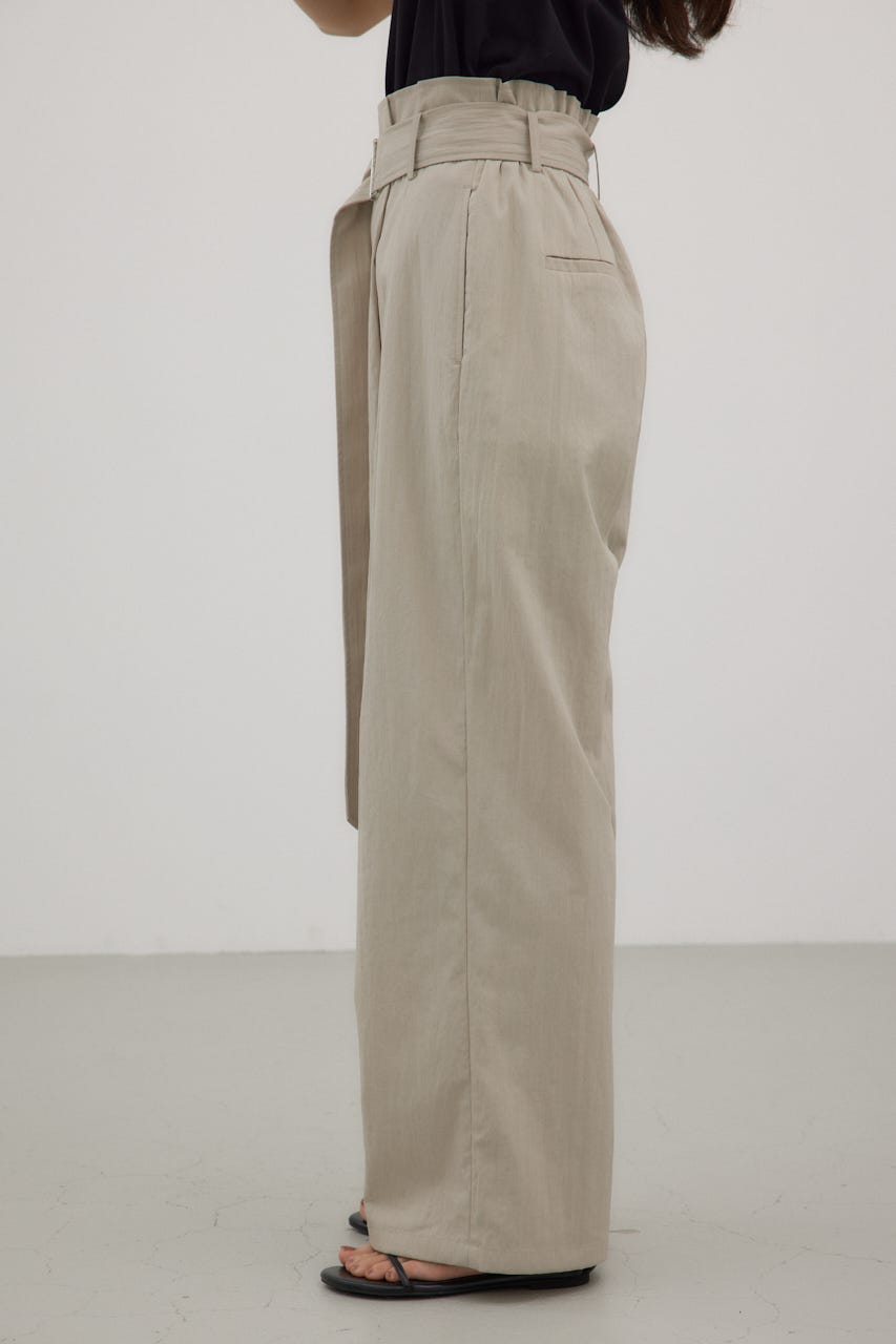 crie conforto | フロントラップワイドパンツ (パンツ ) |SHEL