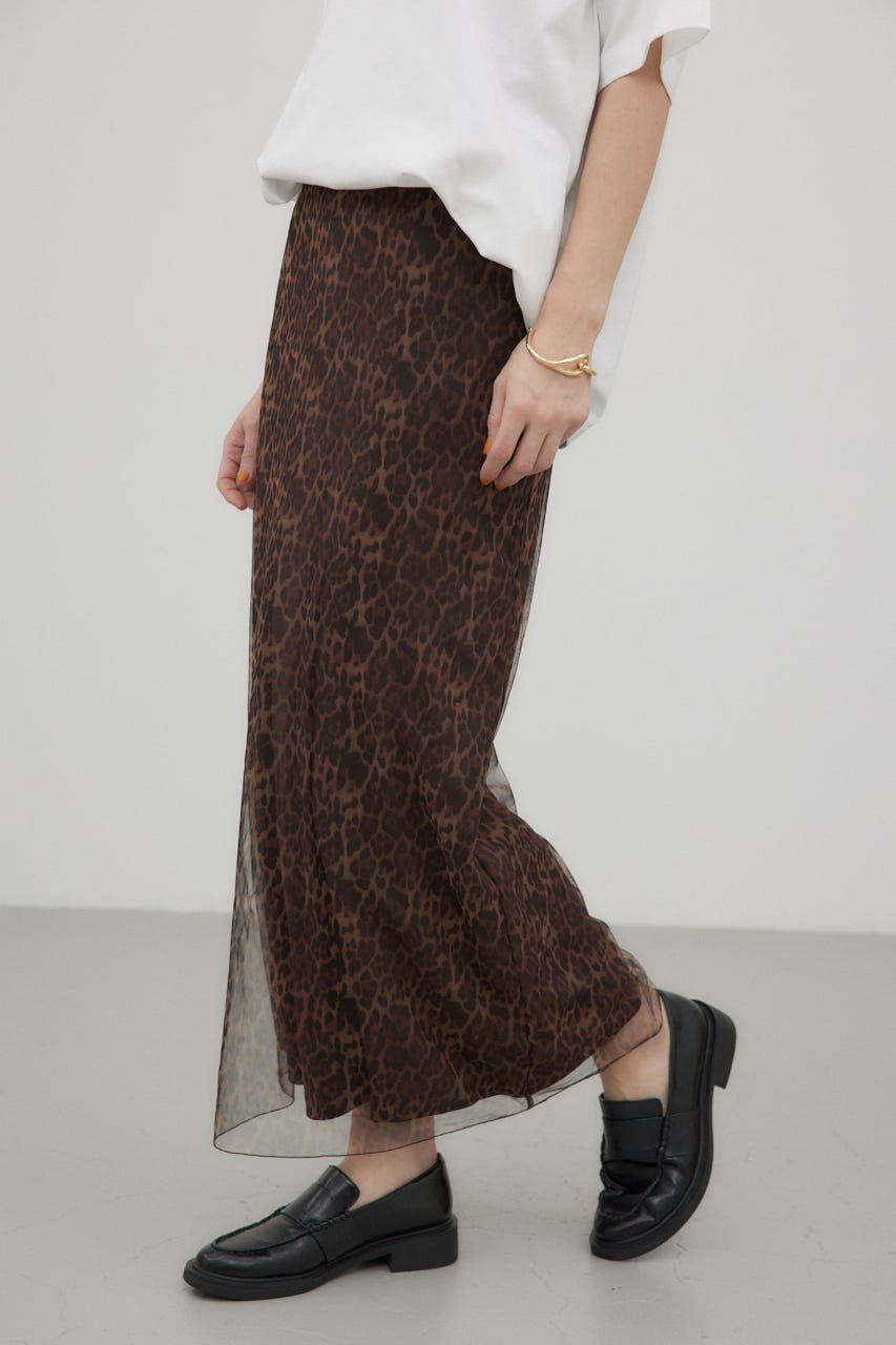 ayane 】レオパードロングタックスカート 853722 ¥20,680 ayane