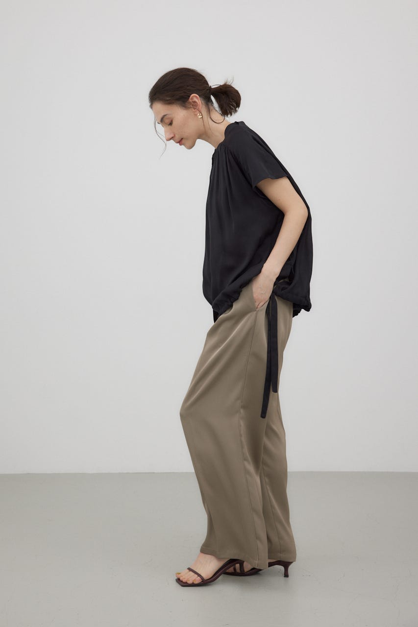 crie conforto | サテンワイドパンツ (パンツ ) |SHEL'TTER WEBSTORE
