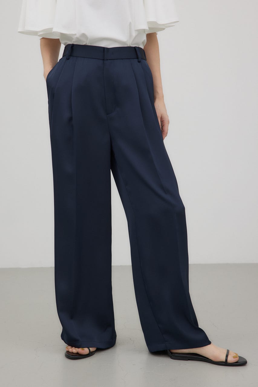 パンツ KOWGA FLARE SWEAT PANTS (NAVY) Nylon Wide Track Pants[NAVY] – altared