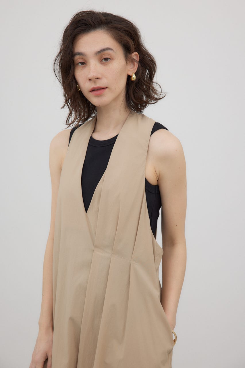 コムコム　ピンストライプ柄ジャンスカ COMME des GARCONS コムデギャルソンCOMME ウールピンストライプ