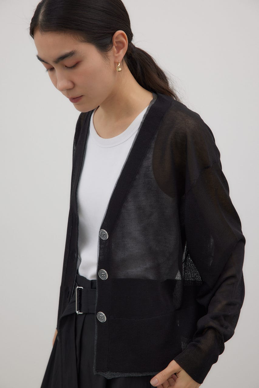 skims カーディガン COTTON LONG RIB CARDIGAN – Shinzone
