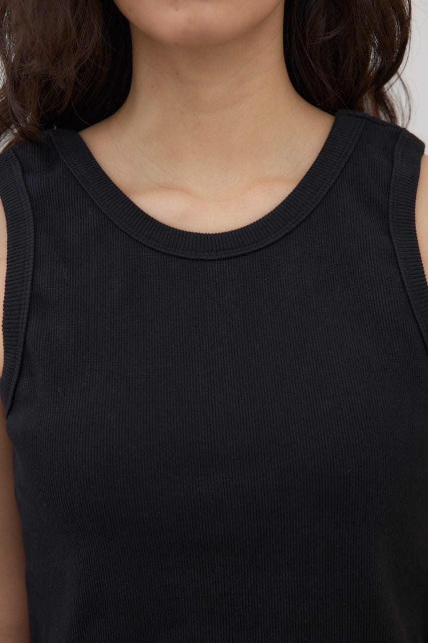 カップ付きアメスリタンク BLK M