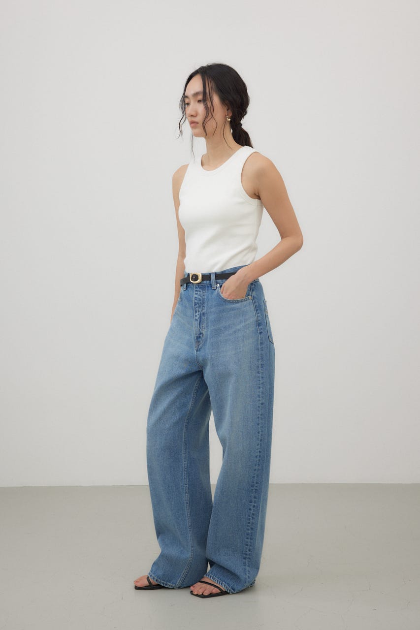 カップ付きアメスリタンク O/WHT M