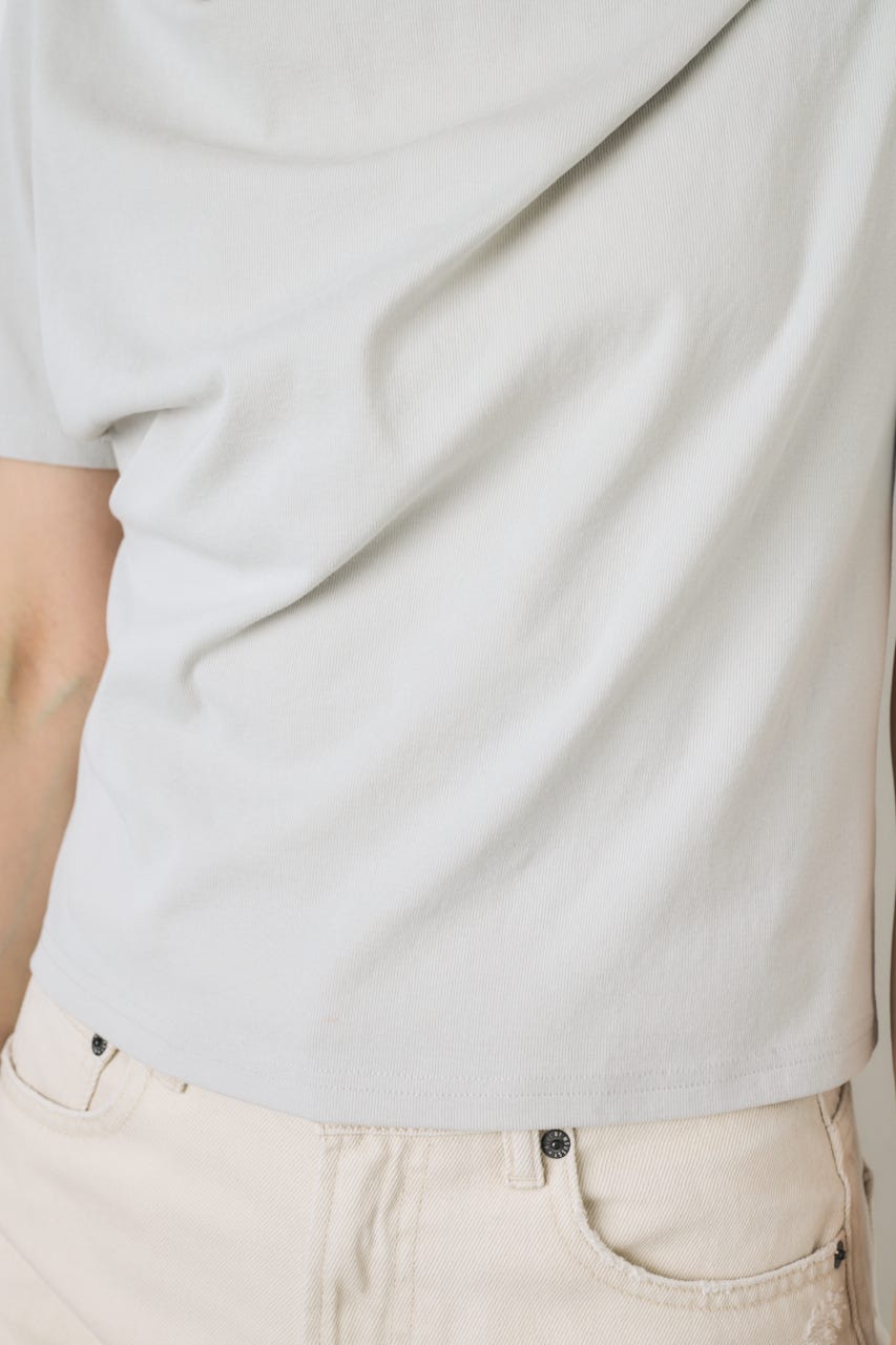 【WEB限定】ドレープカットトップス GRY FREE