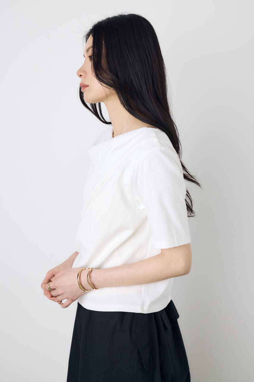 【WEB限定】ドレープカットトップス WHT FREE