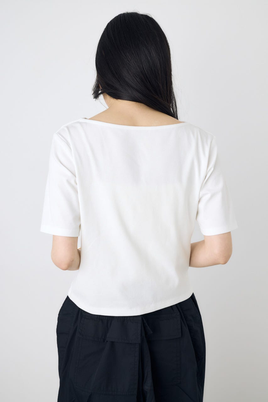 【WEB限定】ドレープカットトップス WHT FREE