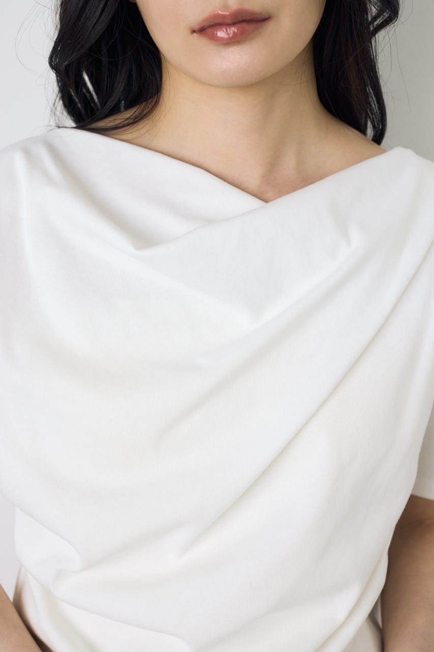【WEB限定】ドレープカットトップス WHT FREE