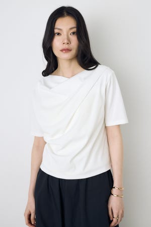 【WEB限定】ドレープカットトップス