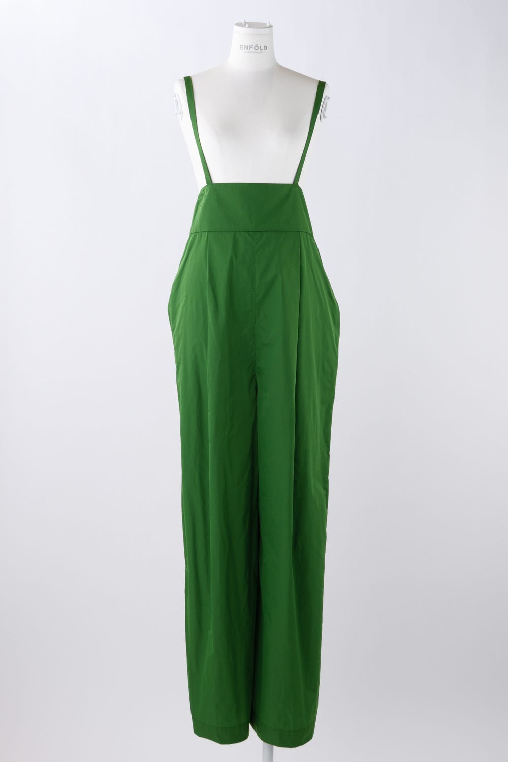 WIDE STRAP-PANTS M/GRN 36