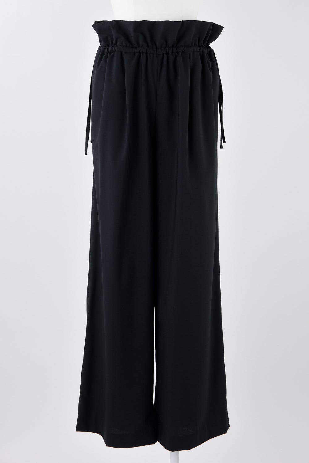 DOUBLE‐WASTE WIDE‐ PANTS D/NVY 38