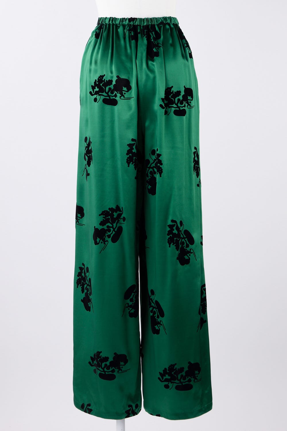 WIDE PANTS GRN 38