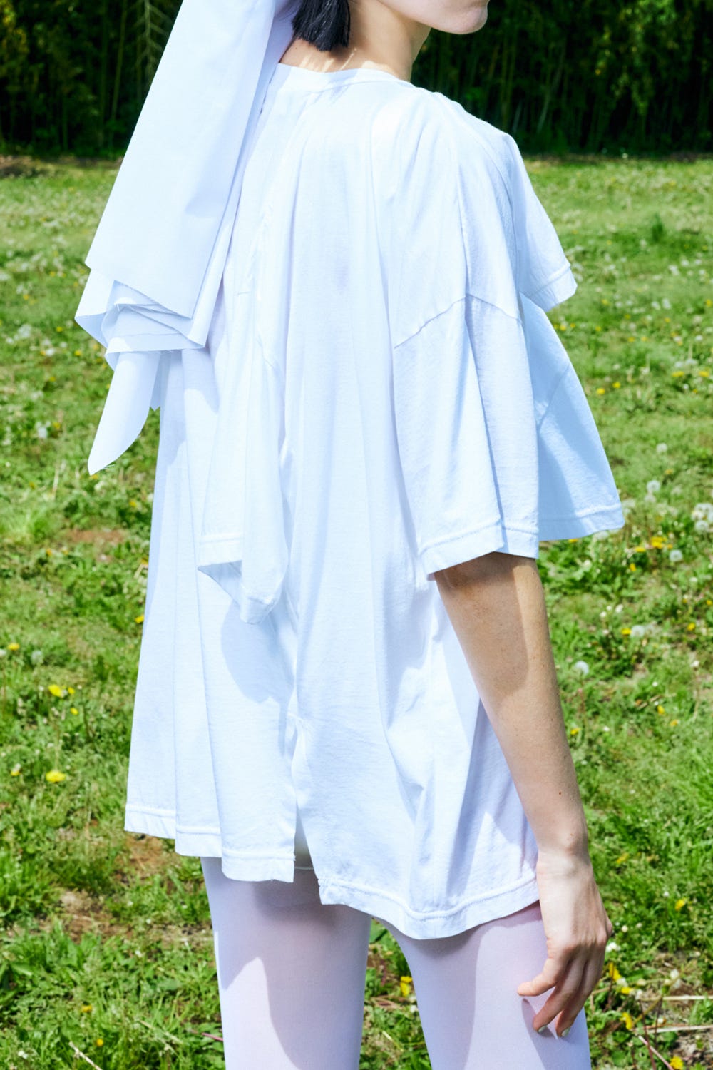 ROYAL ORGANIC RECONSTRUCTION T-SHIRT WHT 38