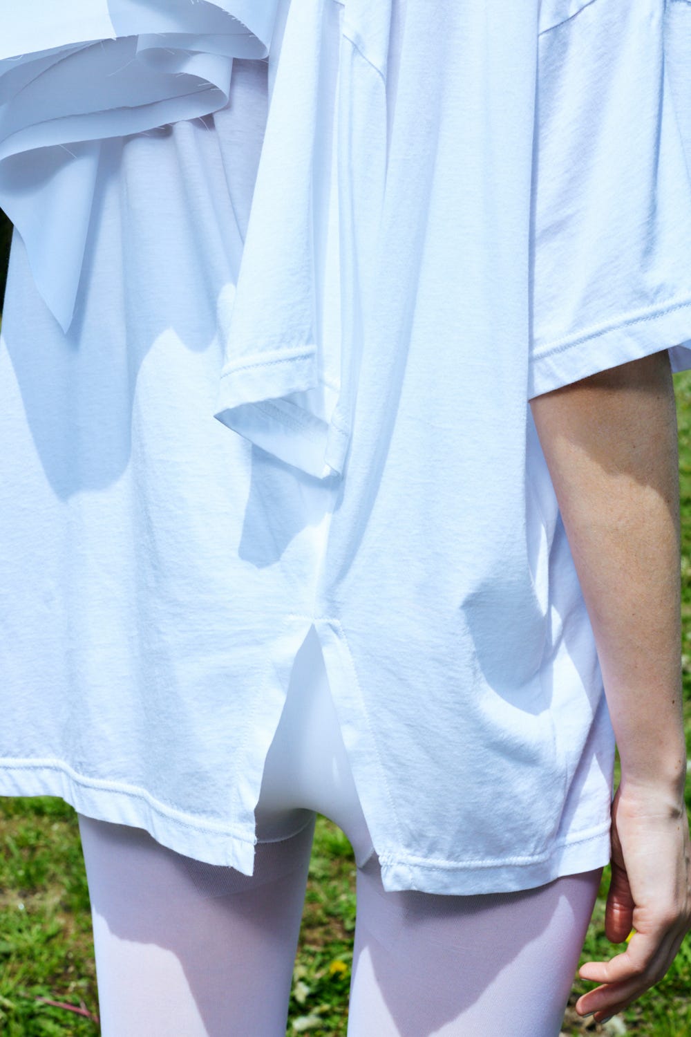 ROYAL ORGANIC RECONSTRUCTION T-SHIRT WHT 38