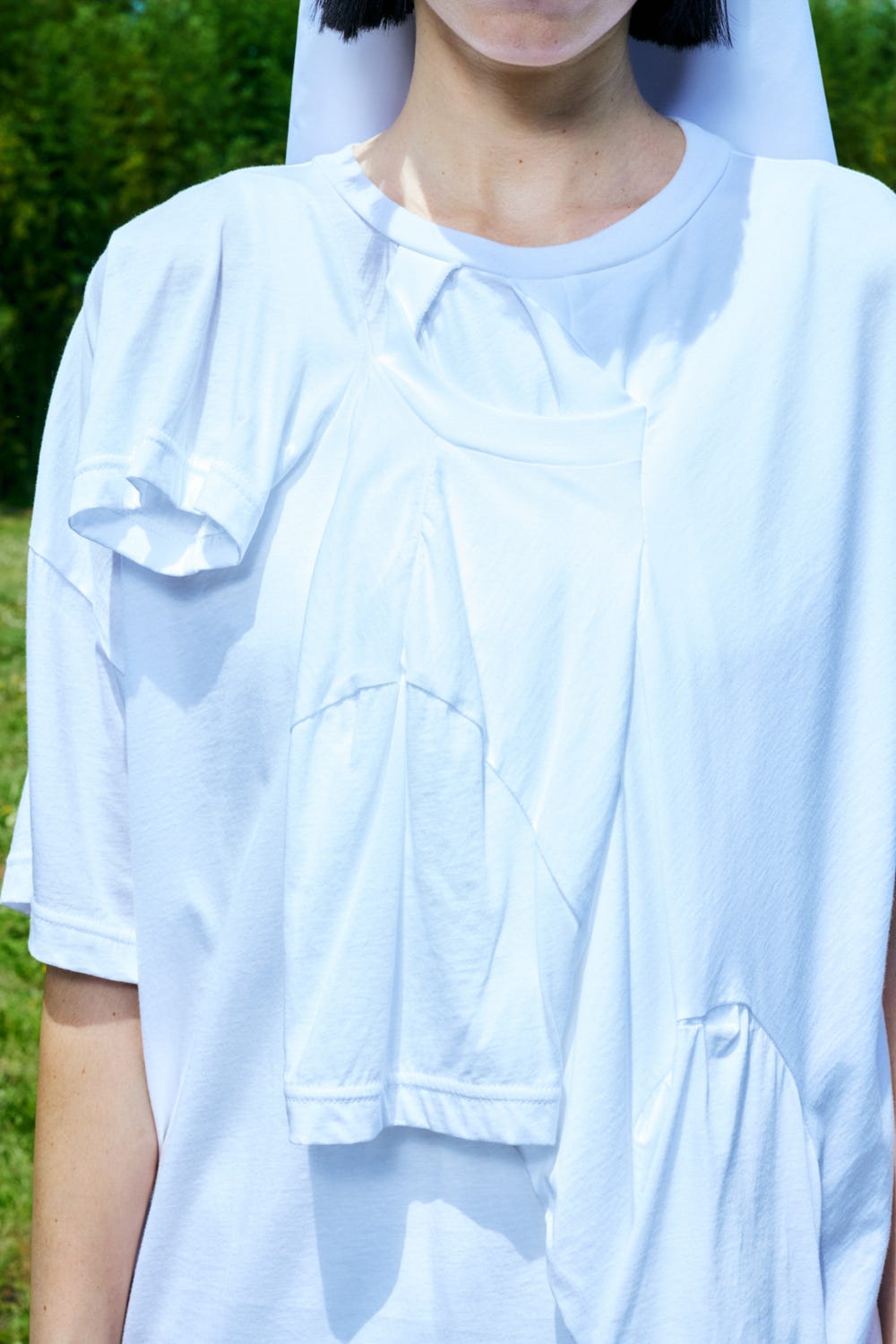 ROYAL ORGANIC RECONSTRUCTION T-SHIRT WHT 38