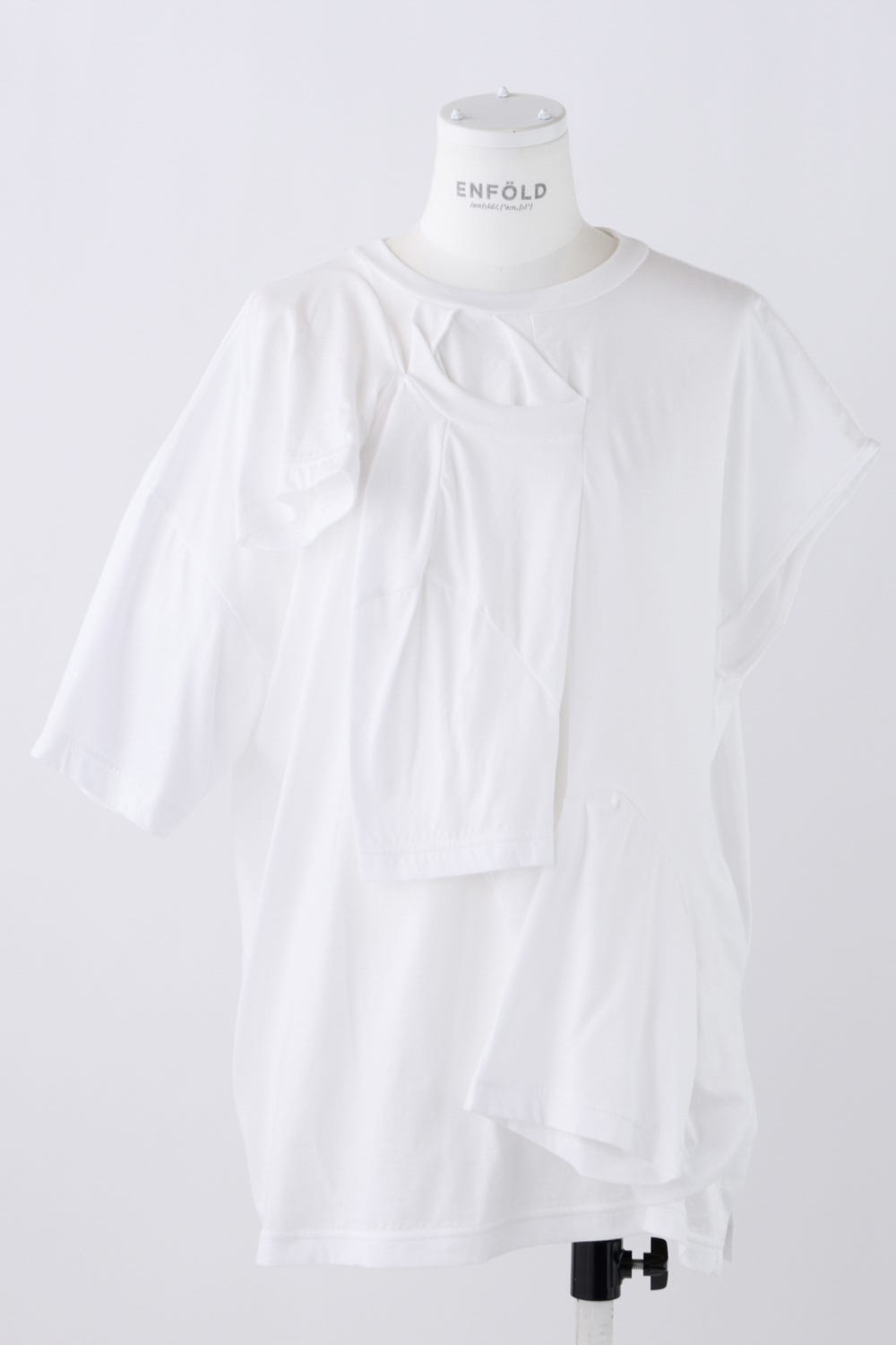 ROYAL ORGANIC RECONSTRUCTION T-SHIRT WHT 38
