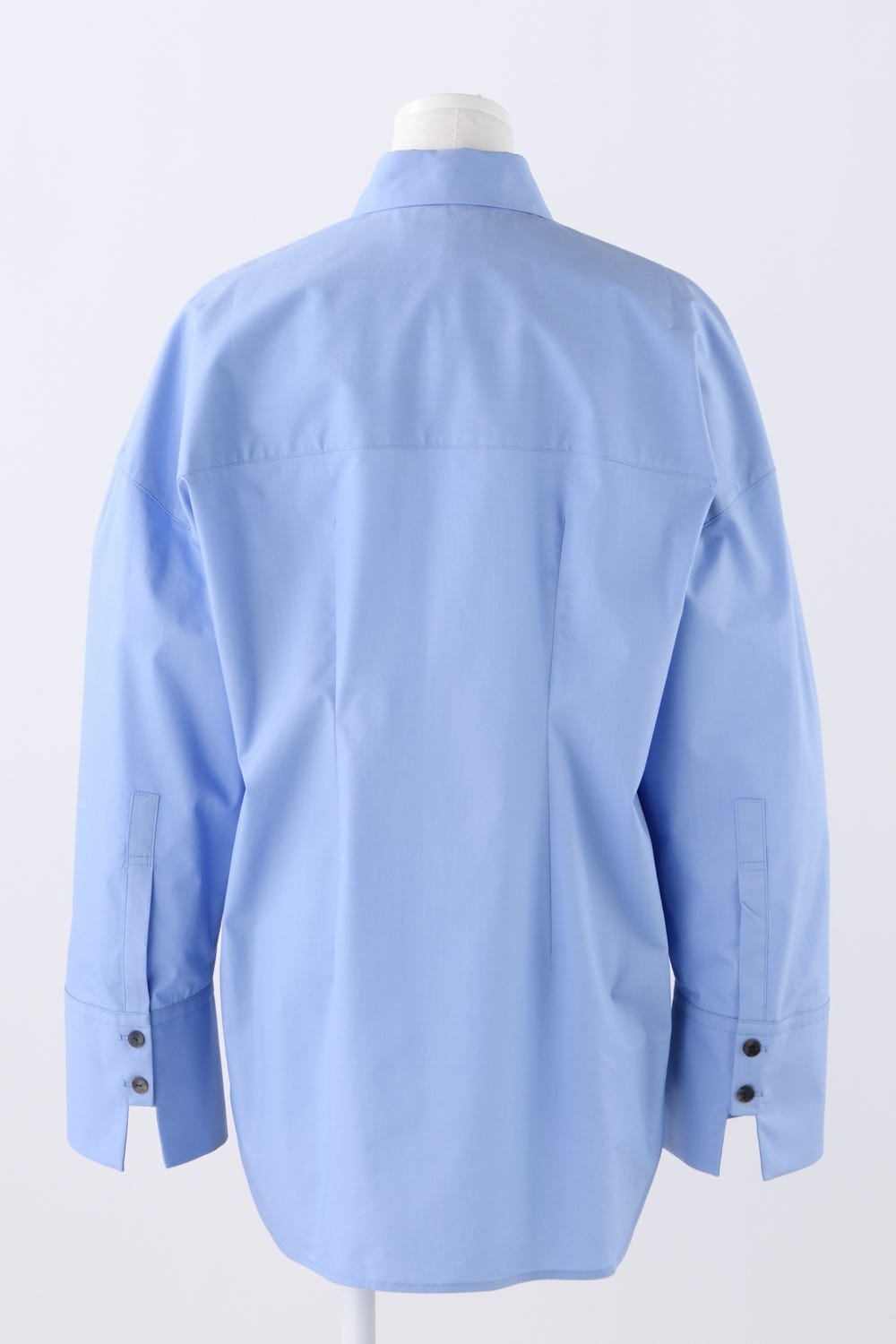 DROP WIDE-SLEEVE SHIRT L/BLU 38