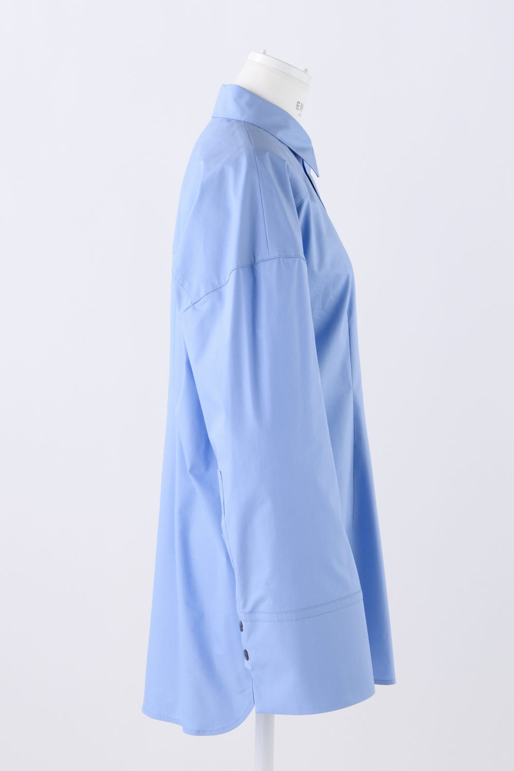 DROP WIDE-SLEEVE SHIRT L/BLU 38