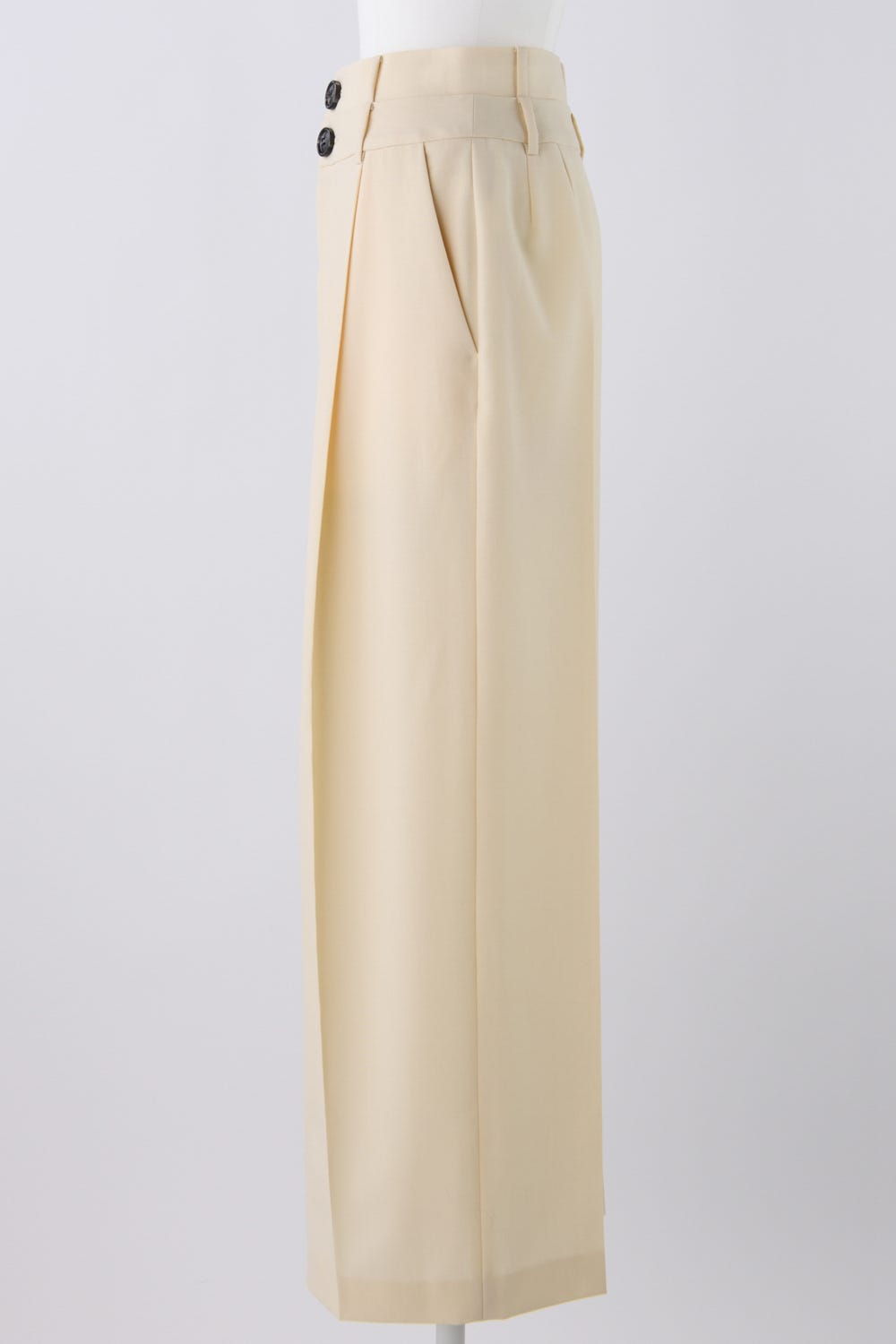 DOUBLE-WAIST SKIRT ECRU 38