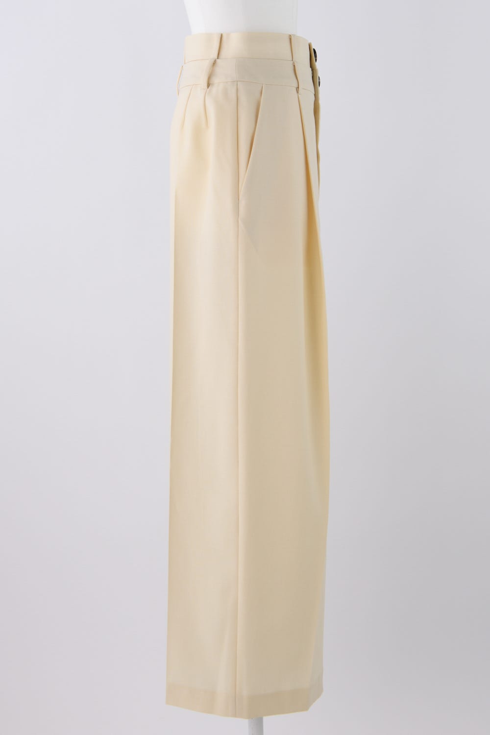 DOUBLE-WAIST SKIRT ECRU 38