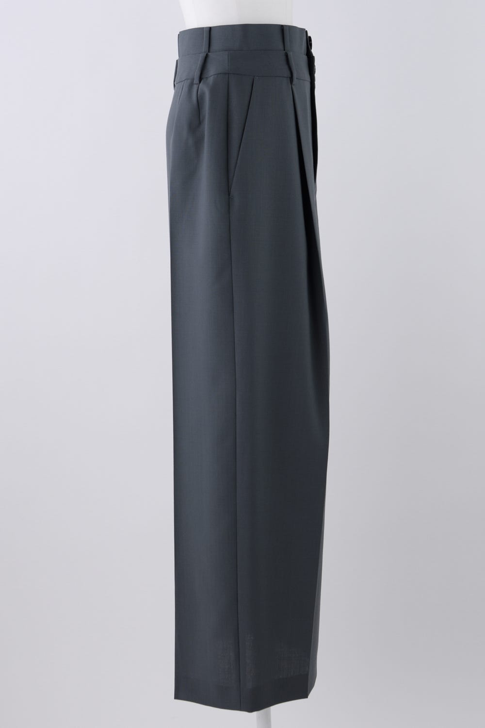 DOUBLE-WAIST SKIRT GRY 36
